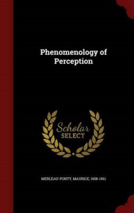 Cover for Maurice Merleau-ponty · Phenomenology of Perception (Hardcover Book) (2015)