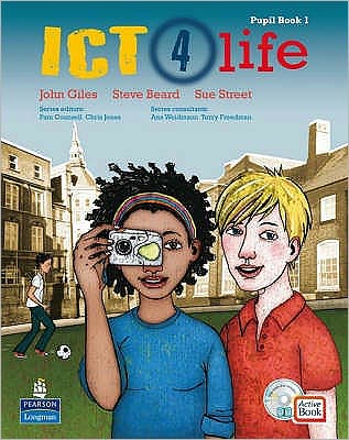 Cover for John Giles · ICT 4 Life Year 7 Students' ActiveBook Pack with CDROM - Longman ICT4Life (Book) (2007)