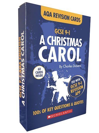 Cover for Alison Powell · A Christmas Carol AQA English Literature - GCSE Grades 9-1 Revision Cards (Orakelkort/tarotkort) (2020)