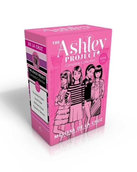 Cover for Melissa De La Cruz · The Ashley Project Complete Collection Books 1-4: the Ashley Project; Social Order; Birthday Vicious; Popularity Takeover (Boxed Set) (Taschenbuch) (2015)