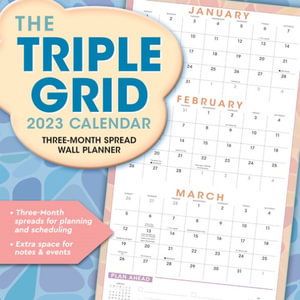 Cover for Sellers Publishing · Triple Grid Calendar the - Wall 16 Month (Paperback Book) (2022)