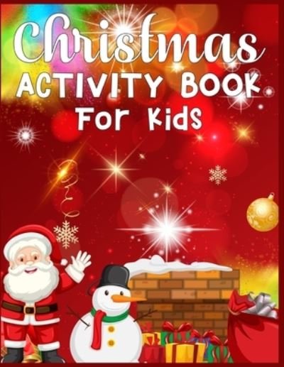 Cover for Sk Publishing · Christmas Activity Book For Kids (Paperback Bog) (2019)