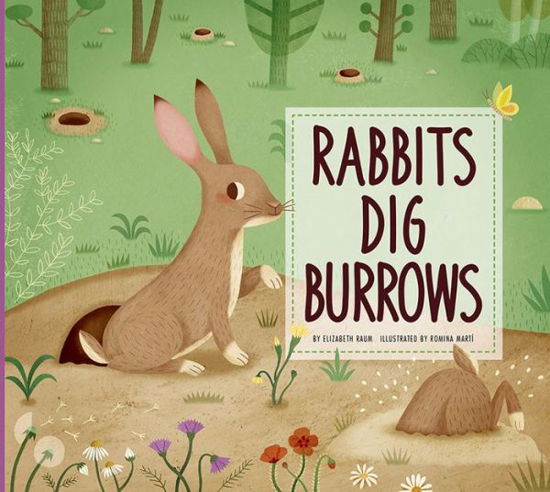 Cover for Elizabeth Raum · Rabbits Dig Burrows: Animal Builders - Animal Builders (Paperback Book) (2018)