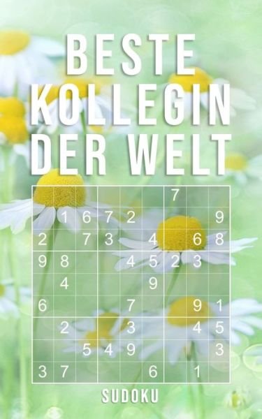 Cover for Geschenk Print Media · Beste Kollegin Der Welt - Sudoku (Pocketbok) (2019)