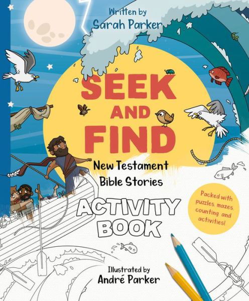 Cover for Sarah Parker · Seek and Find: New Testament Activity Book (Paperback Book) (2022)