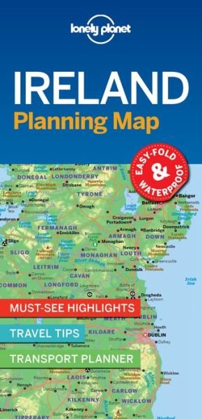 Cover for Lonely Planet · Lonely Planet Ireland Planning Map - Map (Landkarten) (2018)