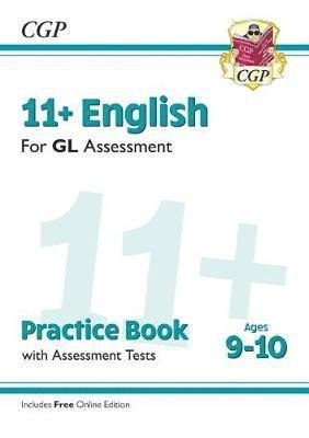 Cover for CGP Books · 11+ GL English Practice Book &amp; Assessment Tests - Ages 9-10 (Bok) [With Online edition] (2023)