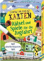 Tschüss-Langeweile-Karten: Rätsel und Spiele für die Zugfahrt - James Maclaine - Other - Usborne Verlag - 9781789416541 - January 12, 2022