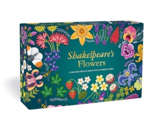 Rebecca Harris · Shakespeare’s Flowers: A 1000-Piece Circular Jigsaw Puzzle (GAME) (2024)
