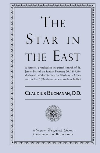Cover for Claudius Buchanan D.d. · The Star in the East (Paperback Book) (2012)