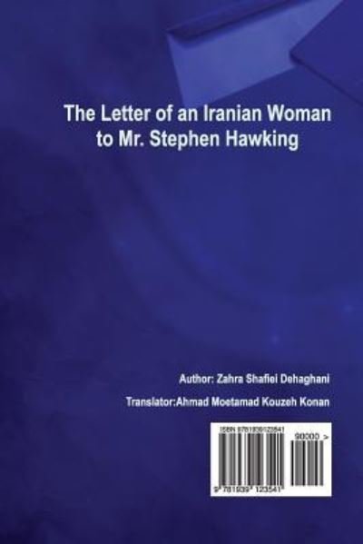 Cover for Zahra Shafiei Dehaghani · The Letter of An Iranian Woman to Mr Stephen Hawking (Paperback Book) (2016)