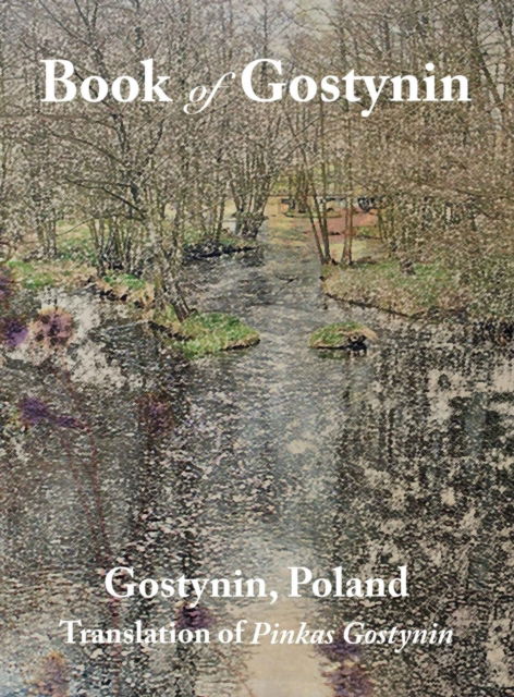 Book of Gostynin, Poland - Jessie Weistrop Klein - Books - Jewishgen.Inc - 9781939561541 - January 9, 2018