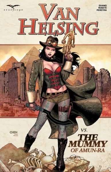 Cover for Patrick Shand · Van Helsing vs The Mummy of Amun - Ra (Paperback Book) (2017)