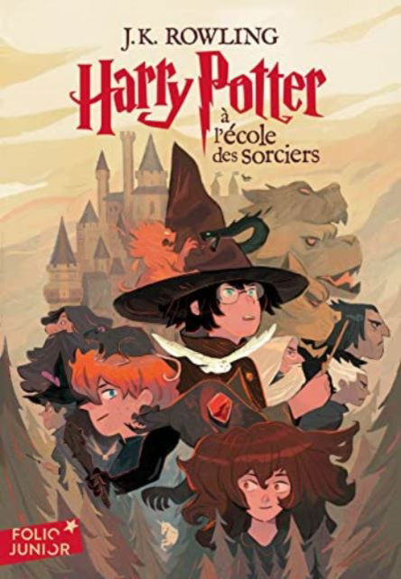 Cover for Rowling J K · Harry Potter a l ecole des sorciers (Paperback Book) (2023)