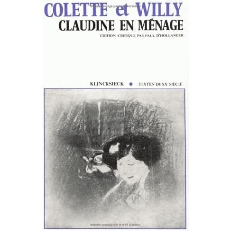 Cover for Colette · Claudine en me?nage (Book) [E?d. critique avec une introd. et des notes / par Paul d'Holland edition] (1975)