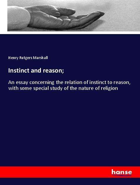 Cover for Marshall · Instinct and reason; (Book)