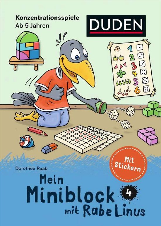 Cover for Raab · Mein Miniblock mit Rabe Linus - Ko (Bok)