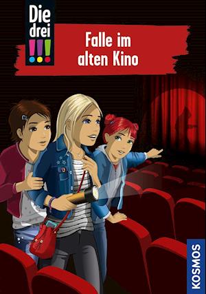 Cover for Maja von Vogel · Die drei !!!, 95, Falle im alten Kino (Gebundenes Buch) (2022)