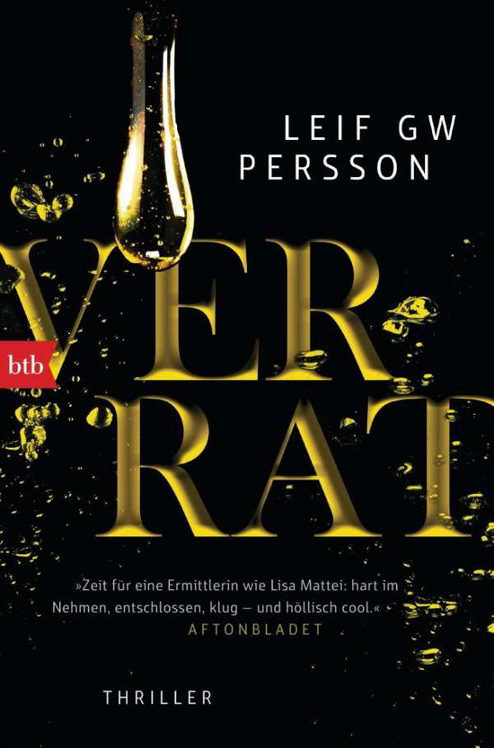 Cover for Persson · Verrat (Buch)