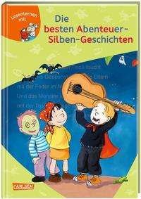 Cover for Manuela Mechtel · LESEMAUS zum Lesenlernen Sammelbände: Die besten Abenteuer-Silben-Geschichten (Gebundenes Buch) (2021)