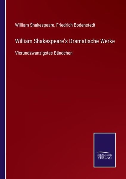 Cover for William Shakespeare · William Shakespeare's Dramatische Werke (Paperback Bog) (2021)