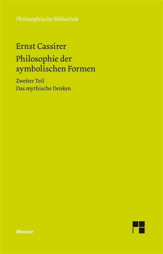 Cover for Ernst Cassirer · Phil.Bibl.608 Cassirer.Phil.d.symb.Fo.2 (Book)