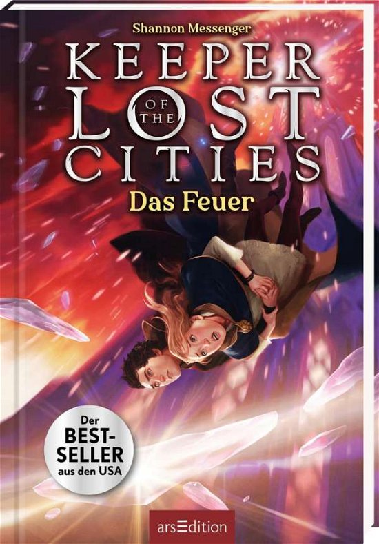 Cover for Shannon Messenger · Keeper of the Lost Cities - Das Feuer (Keeper of the Lost Cities 3) (Inbunden Bok) (2021)