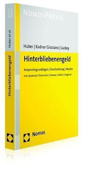 Cover for Huber · Hinterbliebenengeld (Bog) (2018)