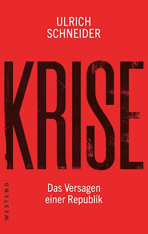 Cover for Ulrich Schneider · Krise (Book) (2024)