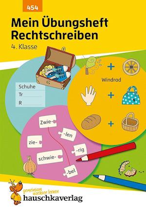 Cover for Christine Weideneder · Mein Übungsheft Rechtschreiben 4. Klasse, A5-Heft (Pamphlet) (2021)