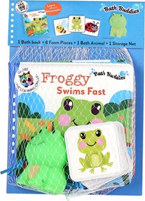 Froggy Swims Fast - Bath Buddies - Anne Sofie Sternberg - Bøger - Globe - 9788742553541 - 4. august 2022