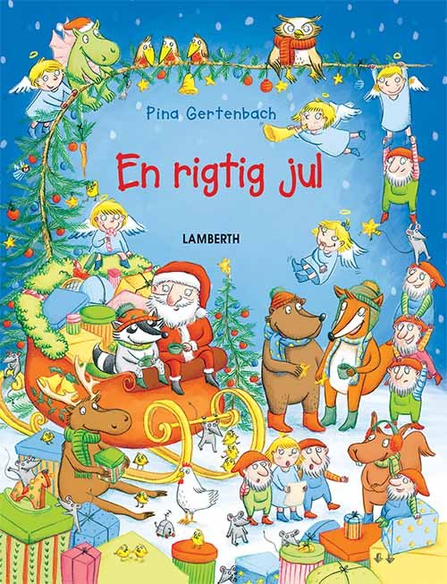 Cover for Pina Gertenbach · En rigtig jul (Cardboard Book) [1st edition] (2017)