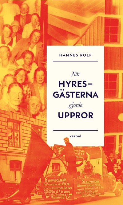 Cover for Hannes Rolf · När hyresgästerna gjorde uppror (Book) (2021)