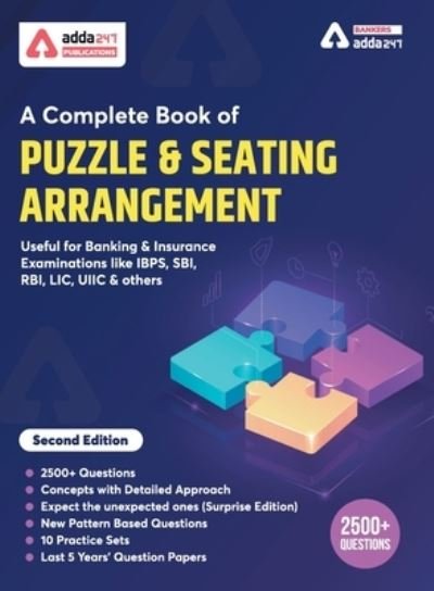 Cover for Adda247 · A Complete Book on Puzzles &amp; Seating Arrangement Englsh Medium (Paperback Book) (2020)