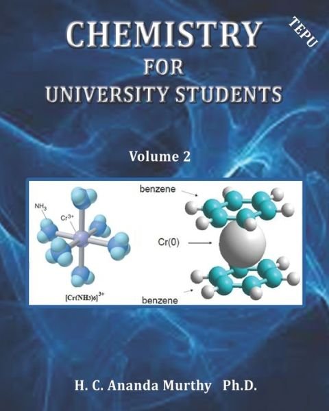 Cover for H C Ananda Murthy · Chemistry for University Students (Taschenbuch) (2016)