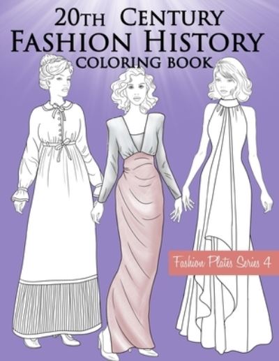 Cover for Lookbook Stars · 20th Century Fashion History Coloring Book (Paperback Book) (2020)