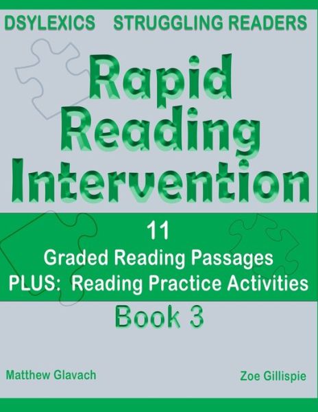 Cover for Zoe Gillispie · Rapid Reading Intervention, Book 3 (Paperback Book) (2020)