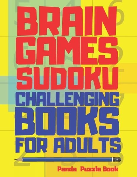 Cover for Panda Puzzle Book · Brain Games Sudoku Challenging Books For Adults (Taschenbuch) (2020)