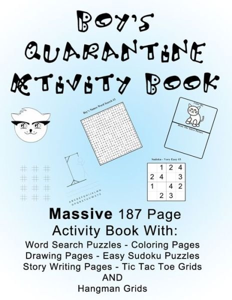 Cover for On Target Publishing · Boy's Quarantine Activity Book (Taschenbuch) (2020)