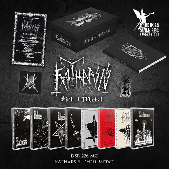 Hell Metal (8 Cassette Box Set W/ Book, Patches & Metal Pin) - Katharsis - Musique - DARKNESS SHALL RISE PRODUCTION - 9956683604541 - 8 mars 2024