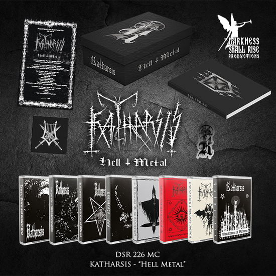 Hell Metal (8 Cassette Box Set W/ Book, Patches & Metal Pin) - Katharsis - Música - DARKNESS SHALL RISE PRODUCTION - 9956683604541 - 8 de março de 2024
