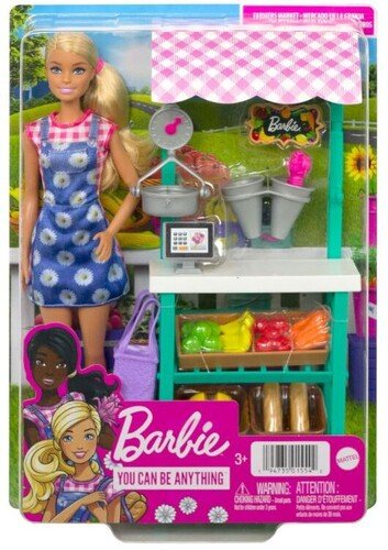 Barbie I Can Be Farm Fresh Market Playset Blonde - Barbie - Merchandise -  - 0194735015542 - July 1, 2022
