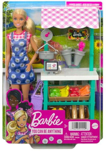 Barbie I Can Be Farm Fresh Market Playset Blonde - Barbie - Fanituote -  - 0194735015542 - perjantai 1. heinäkuuta 2022