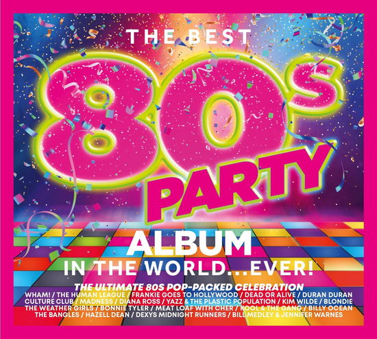 Cover for Best 80s Party Album in the World Ever / Various (CD) (2024)