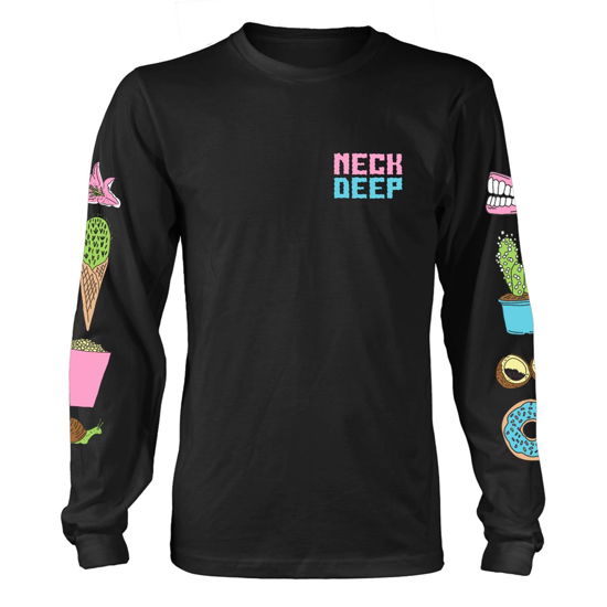 Cover for Neck Deep · In Bloom (Black) (TØJ) [size S] [Black edition] (2018)