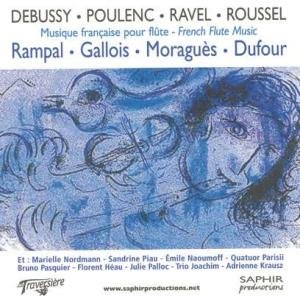 French Flute Music - C. Debussy - Muzyka - SAPHIR PRODUCTIONS - 3760028690542 - 6 września 2012