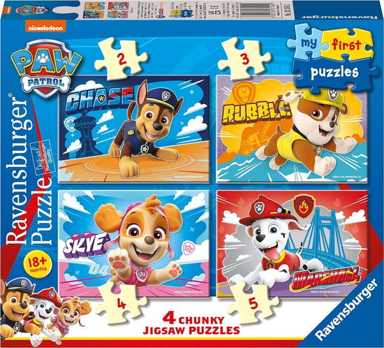 Cover for Ravensburger · Ravensburger - Ravensburger Mijn Eerste Puzzels PAW Patrol 4in1 (Spielzeug)