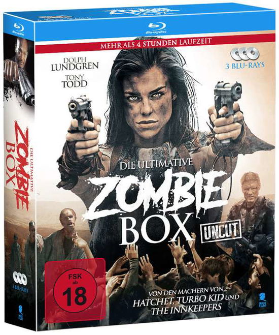 Cover for Christopher Hatton,jason Lei Howden,hamid Torabp · Die ultimative Zombie-Box  [3 BRs] (Blu-Ray) (2019)