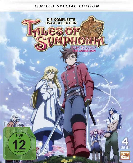 Cover for Tales Of Symphonia - Limited Edition (mediabook) (4 Blu-rays) (Blu-ray) (2016)