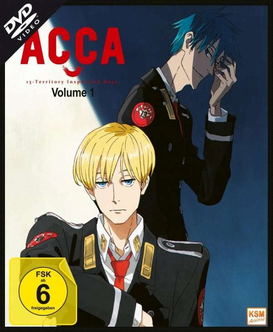 Cover for Acca - 13 Territory Inspection Dept. - Volume 1: Episode 01-04 (DVD) (2018)